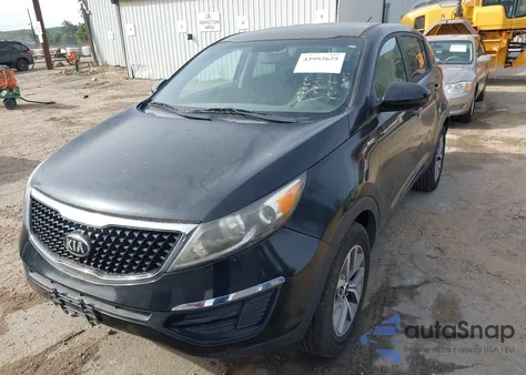2016 Kia Sportage Lx z USA, uszkodzony, nr VIN KNDPBCAC1G7865046
